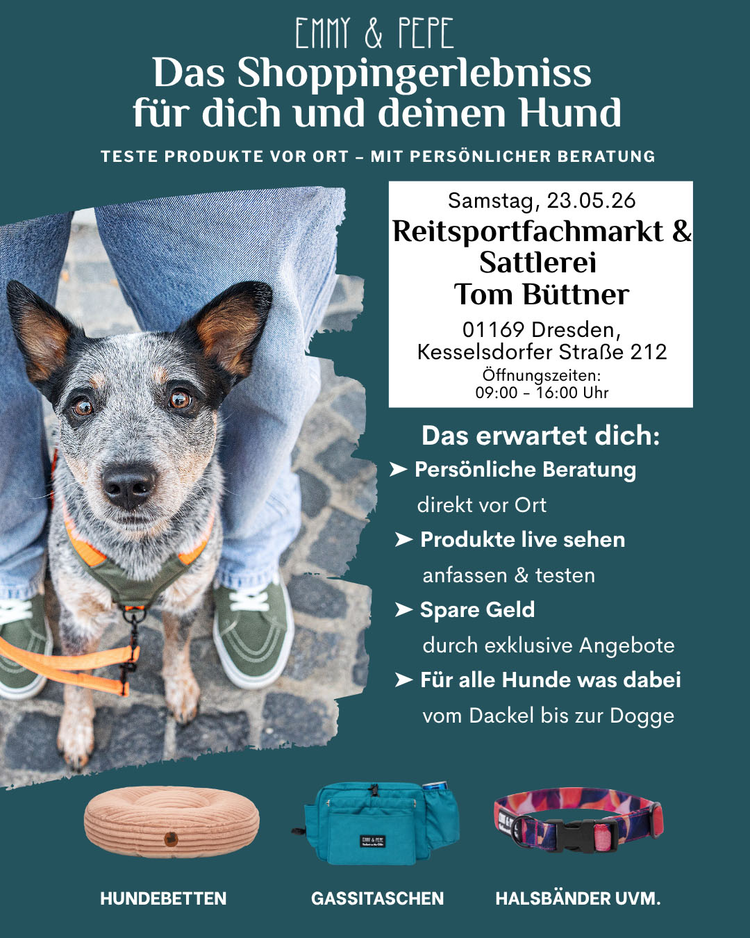 Emmy & Pepe Roadshow bei Tom Büttner