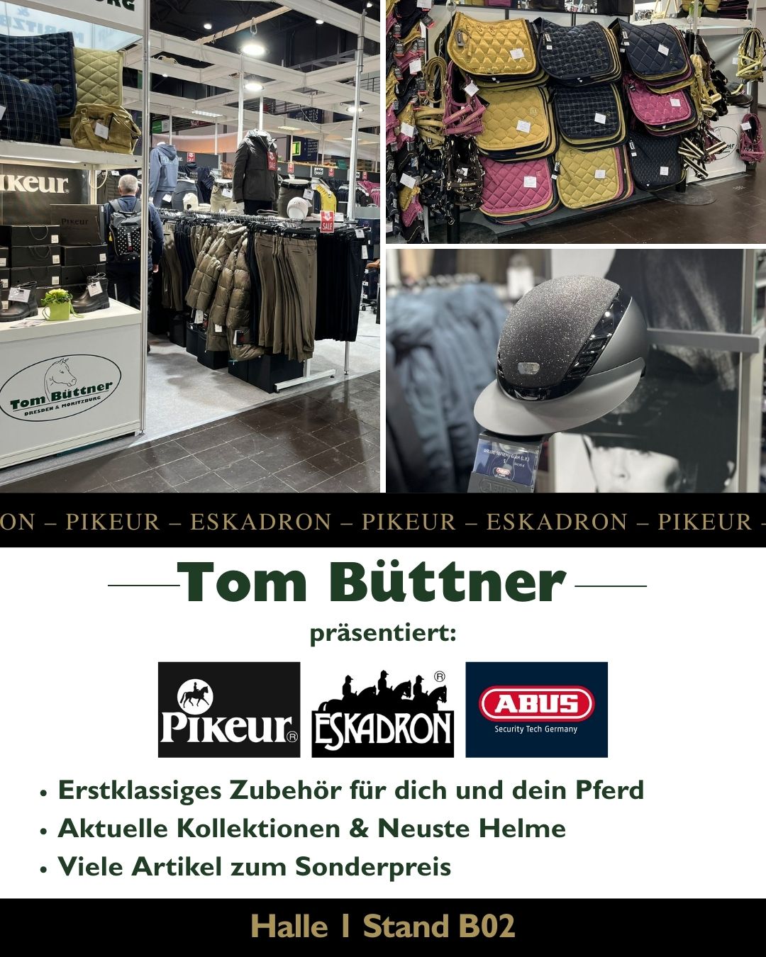 Tom Büttner bei der Partner Pferd 2026
