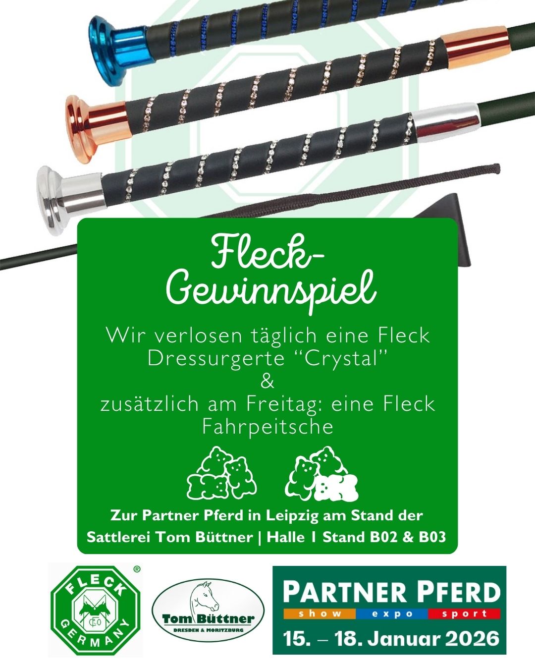 Tom Büttner bei der Partner Pferd 2026