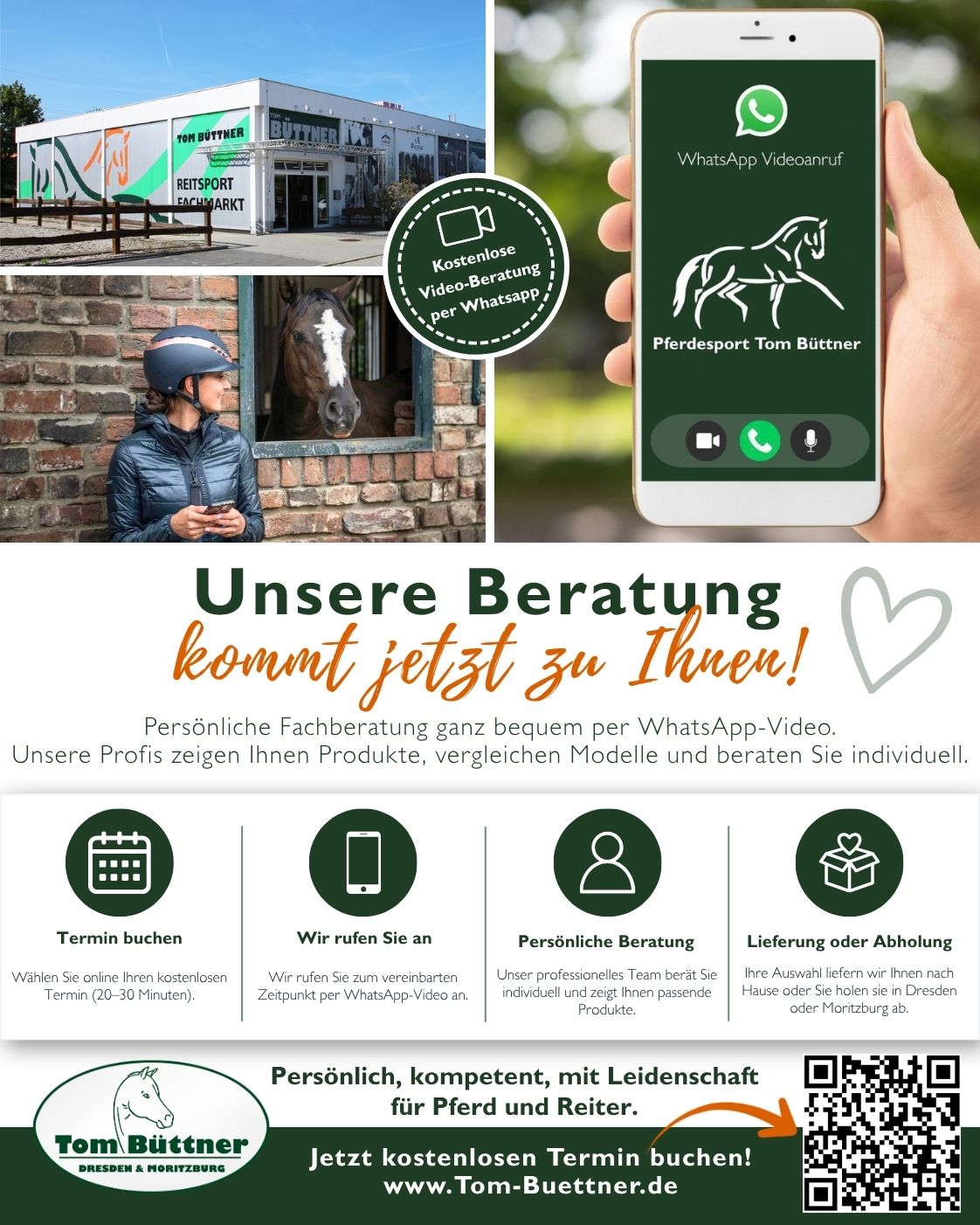 Persönliche Beratung – ganz bequem von zu Hause